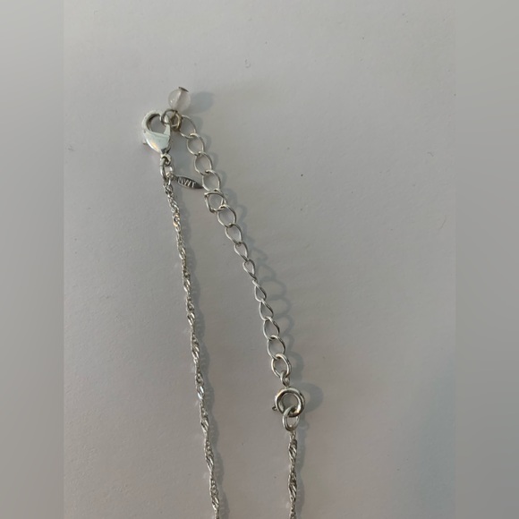 Avon Birthstone Necklace with a Aquamarine Stone for March - Picture 3 of 4